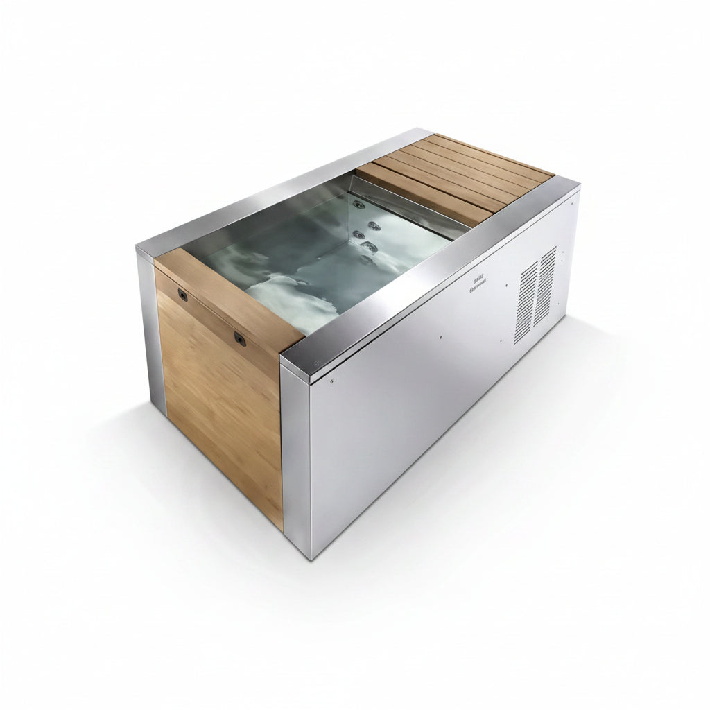 Modern Stainless Steel COLD Plunge