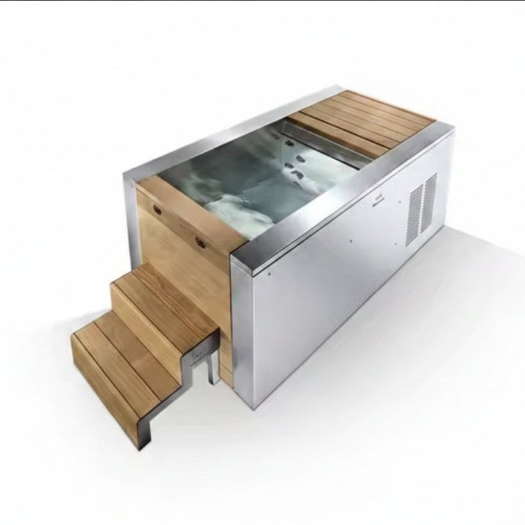 Modern Stainless Steel COLD Plunge
